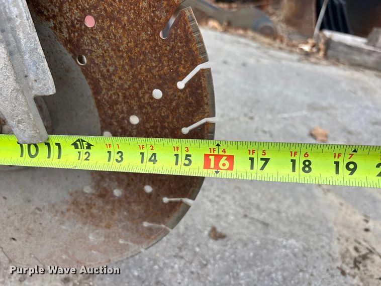 image for item FC1592 (2) Husqvarna FS 520 concrete saws