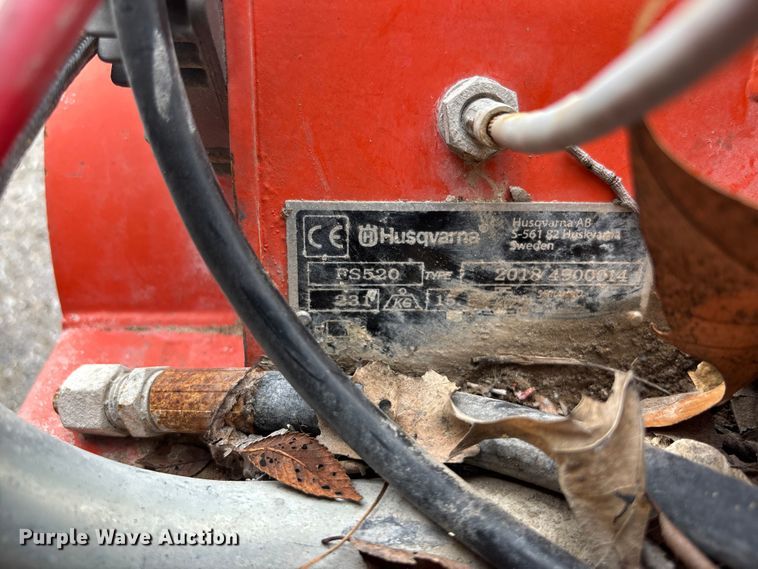 image for item FC1592 (2) Husqvarna FS 520 concrete saws