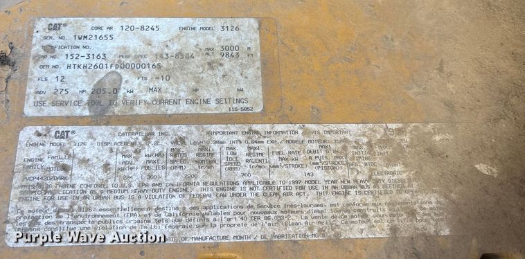 image for item FC1605 1998 Ford LT8513 ready mix truck