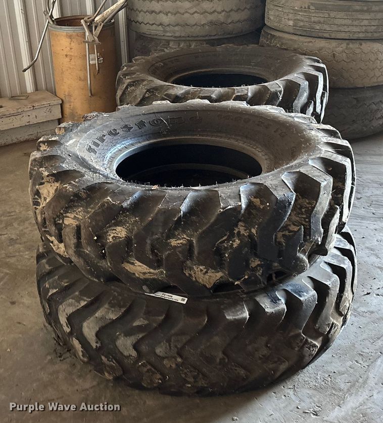 image for item FC1608 (4) 14.00/R24 tires