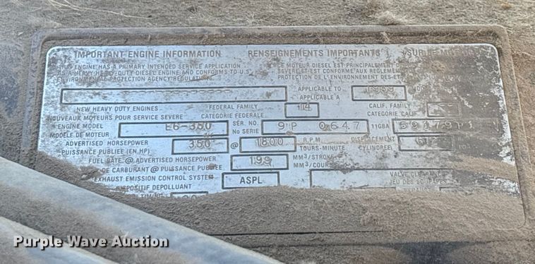 image for item FC1610 1990 Mack CH613 semi truck