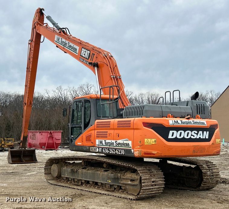 image for item FC5029 2018 Doosan DX300LC-5 long reach excavator