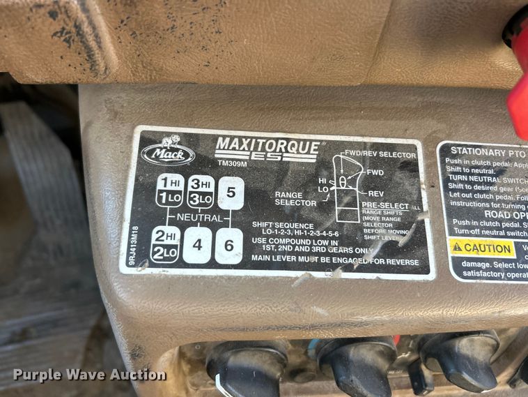 image for item FC5069 2006 Mack CV713 dump truck