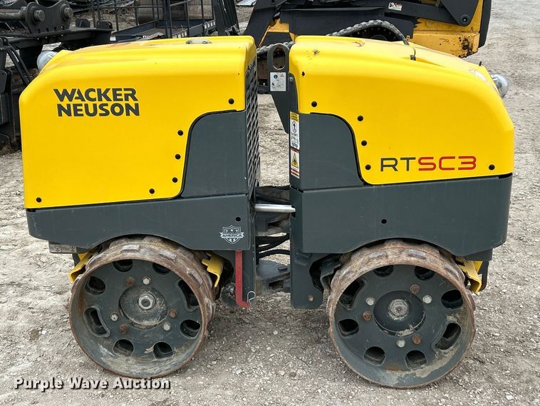 image for item FC5071 2015 Wacker Neuson RTSC3 trench compactor