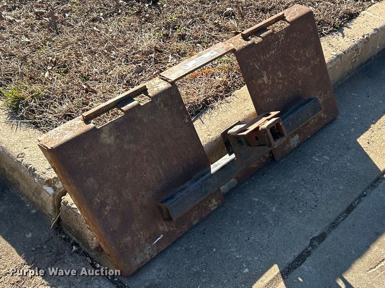 image for item FC5095 Skid steer hitch plate