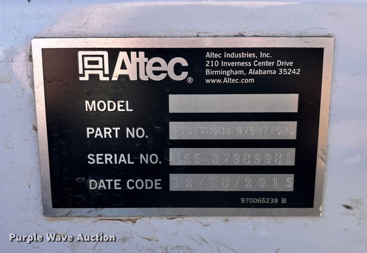 image for item FG0094 2016 Ford F550 bucket truck