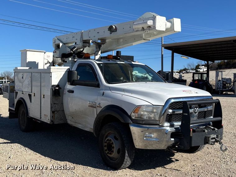 image for item FG0096 2014 RAM 5500 bucket truck