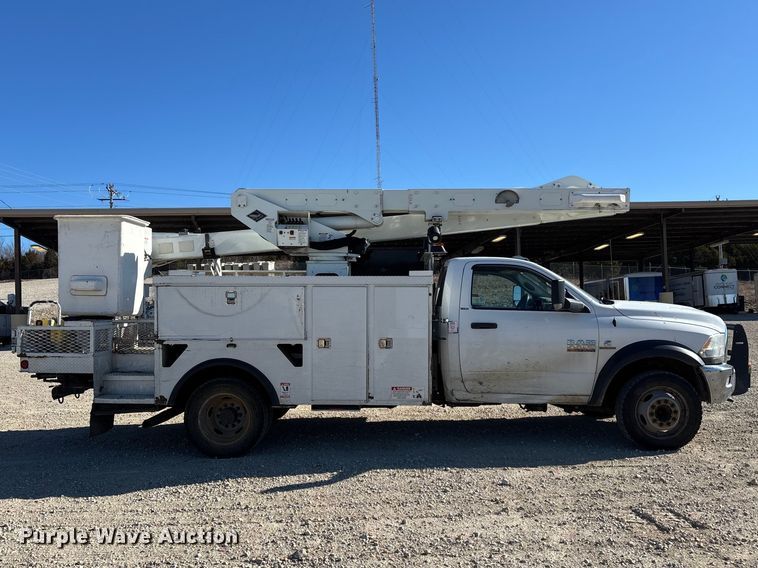 image for item FG0096 2014 RAM 5500 bucket truck