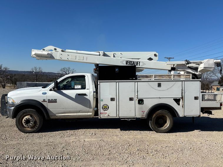 image for item FG0096 2014 RAM 5500 bucket truck