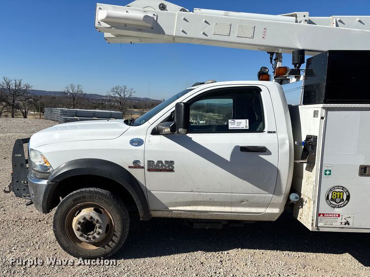 image for item FG0096 2014 RAM 5500 bucket truck