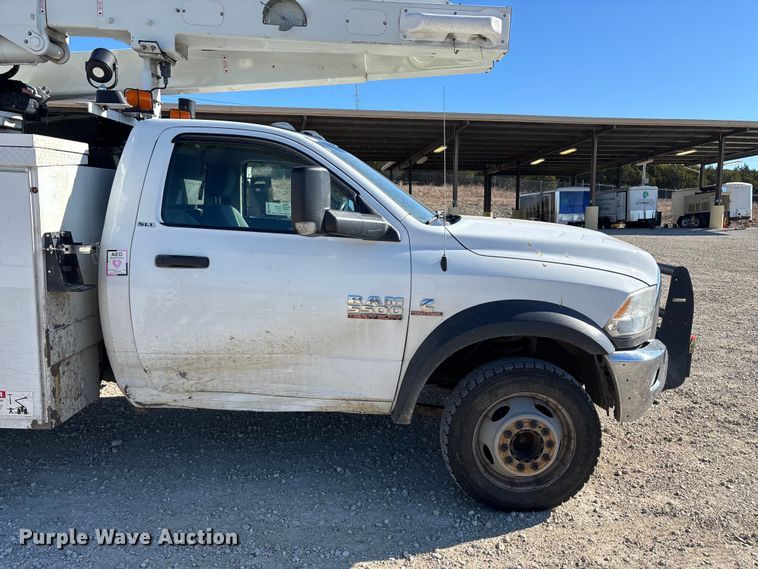 image for item FG0096 2014 RAM 5500 bucket truck