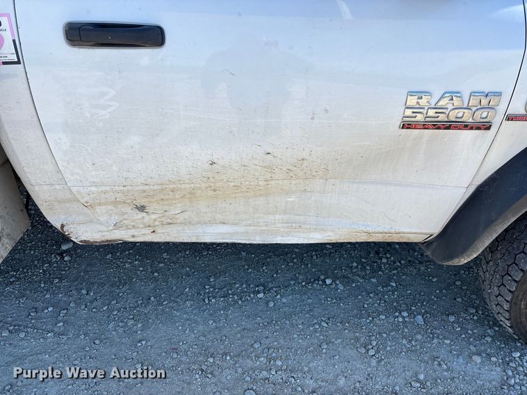 image for item FG0096 2014 RAM 5500 bucket truck