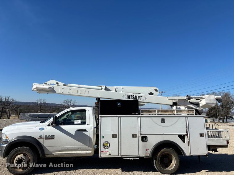 image for item FG0096 2014 RAM 5500 bucket truck