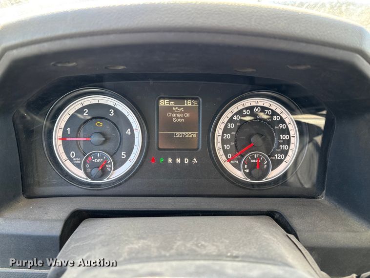 image for item FG0096 2014 RAM 5500 bucket truck