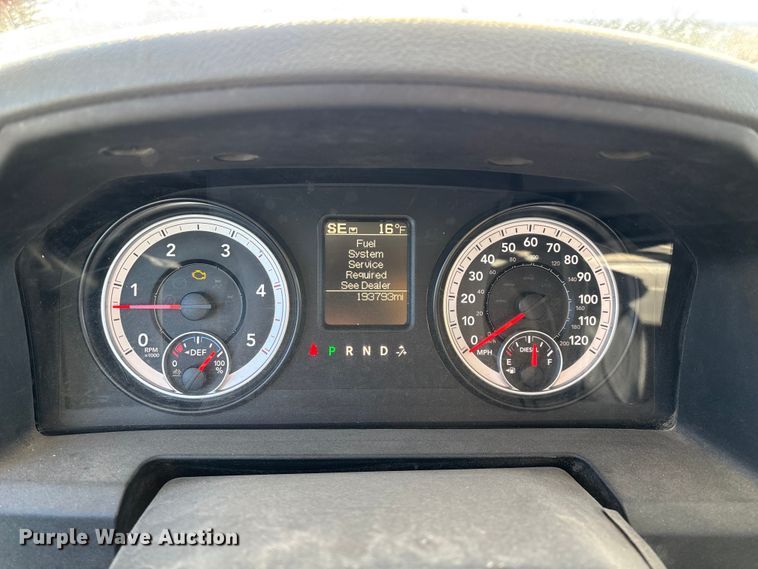 image for item FG0096 2014 RAM 5500 bucket truck