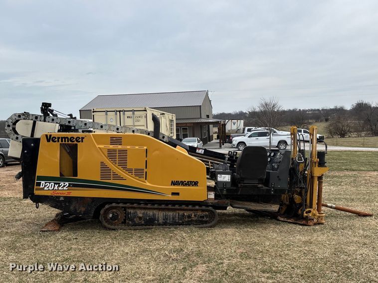 image for item FG0103 2015 Vermeer D20x22 Series II Navigator directional boring unit