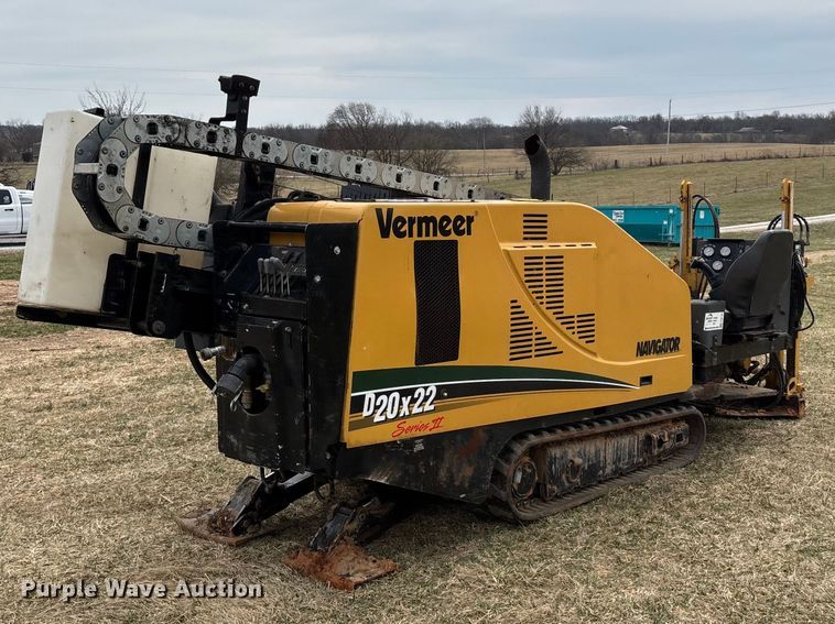 image for item FG0103 2015 Vermeer D20x22 Series II Navigator directional boring unit