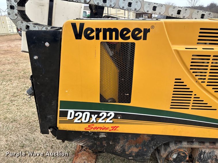 image for item FG0103 2015 Vermeer D20x22 Series II Navigator directional boring unit