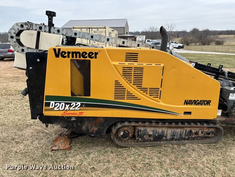 image for item FG0103 2015 Vermeer D20x22 Series II Navigator directional boring unit