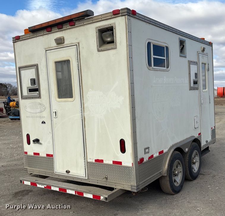 image for item FG2649 2005 Coach Craft fiber optic splicing trailer