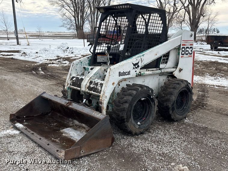 image for item FG2703 1997 Bobcat 863 skid steer loader