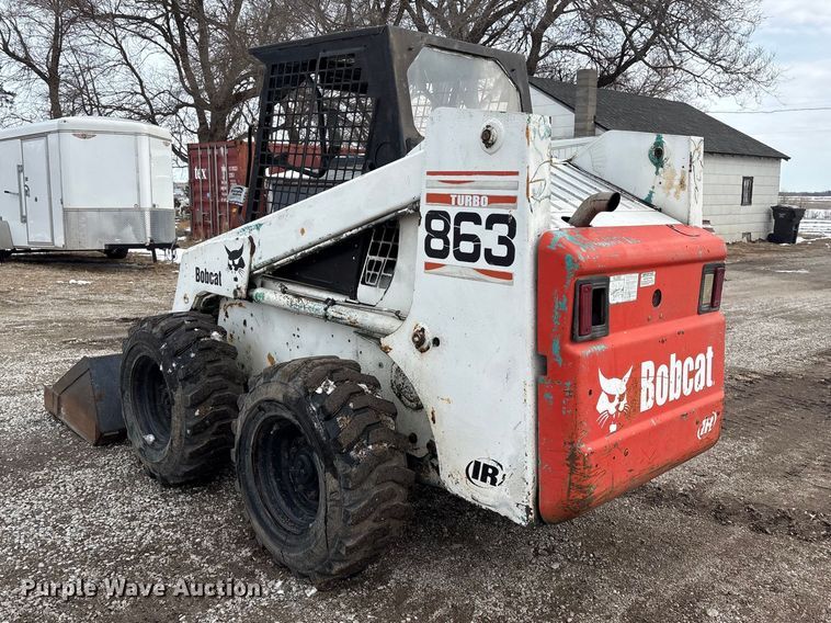 image for item FG2703 1997 Bobcat 863 skid steer loader