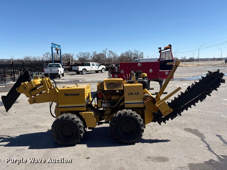 image for item FG2763 Vermeer LM-40 trencher