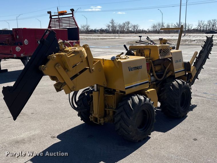 image for item FG2763 Vermeer LM-40 trencher