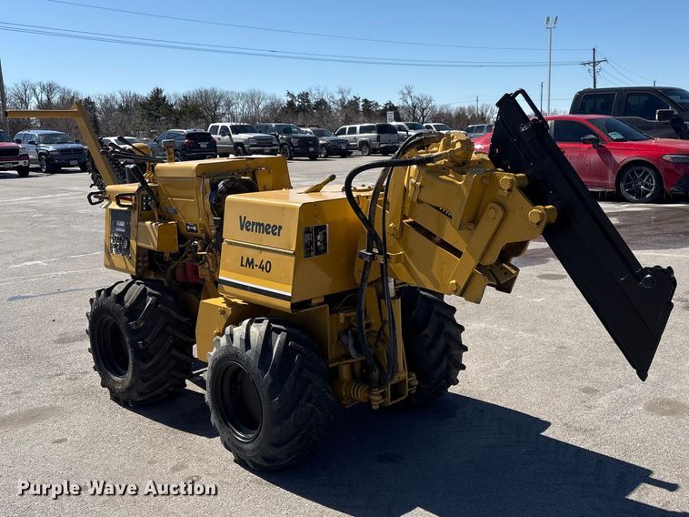 image for item FG2763 Vermeer LM-40 trencher