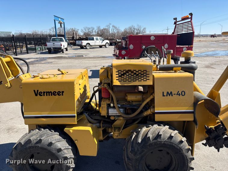 image for item FG2763 Vermeer LM-40 trencher