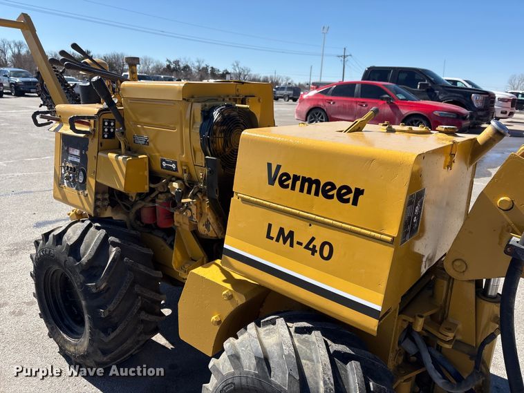 image for item FG2763 Vermeer LM-40 trencher