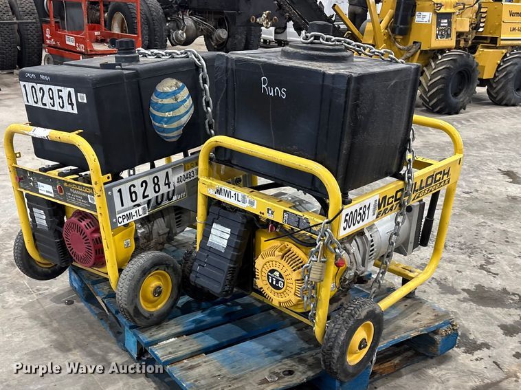 image for item FG2764 (2) McCullock generators