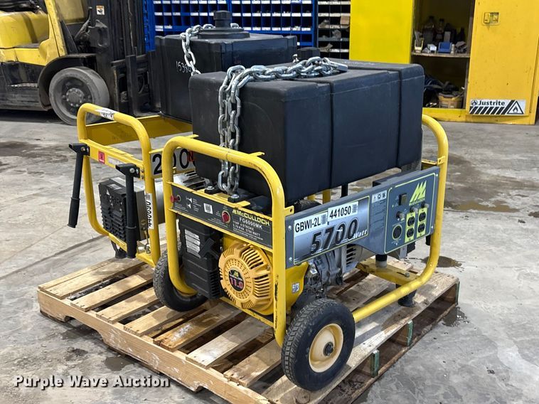 image for item FG2765 (2) McCullock generators