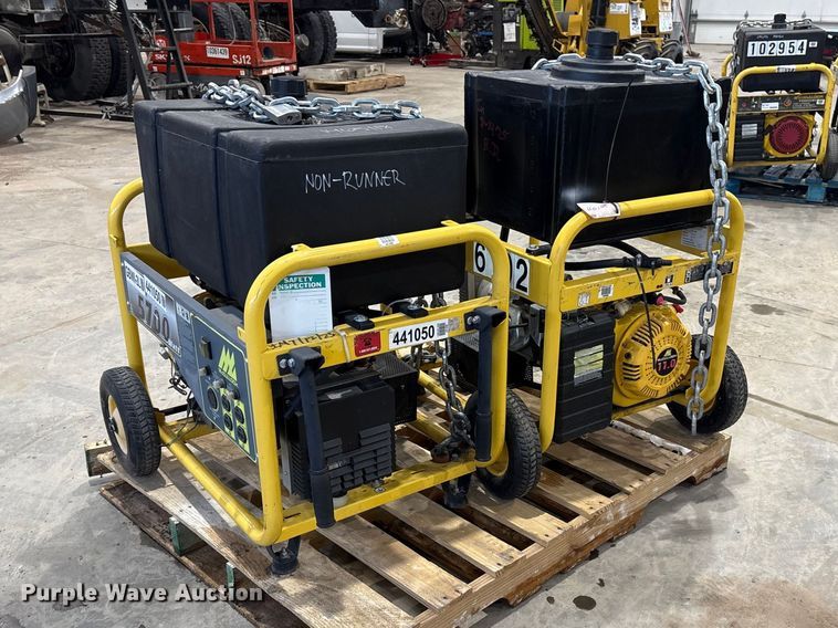 image for item FG2765 (2) McCullock generators