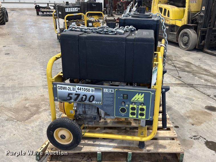 image for item FG2765 (2) McCullock generators