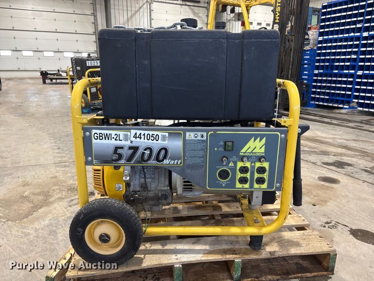 image for item FG2765 (2) McCullock generators