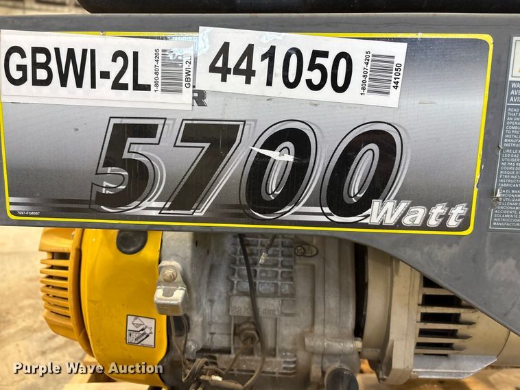 image for item FG2765 (2) McCullock generators