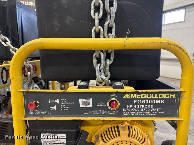 image for item FG2765 (2) McCullock generators