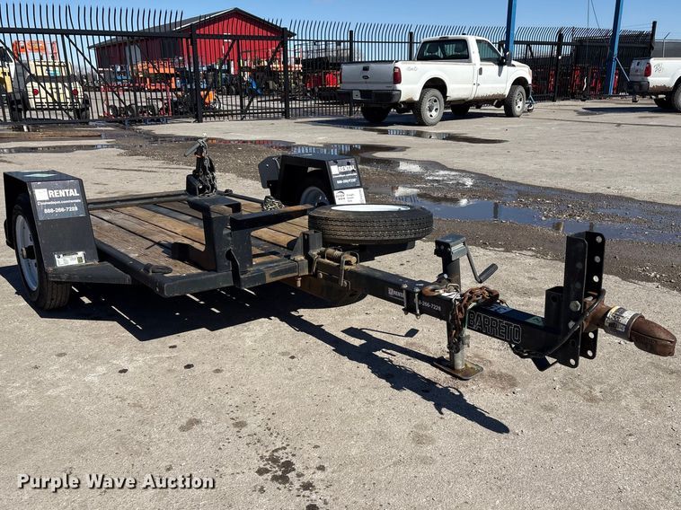 image for item FG2766 2019 Barreto Mfg. tilt deck utility trailer