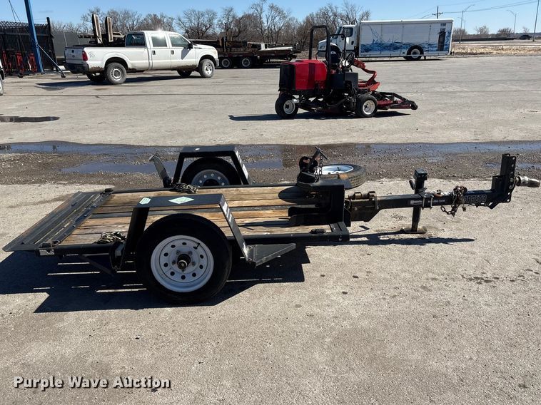 image for item FG2766 2019 Barreto Mfg. tilt deck utility trailer