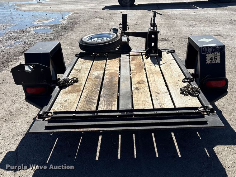 image for item FG2766 2019 Barreto Mfg. tilt deck utility trailer