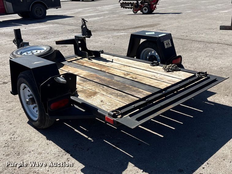 image for item FG2766 2019 Barreto Mfg. tilt deck utility trailer