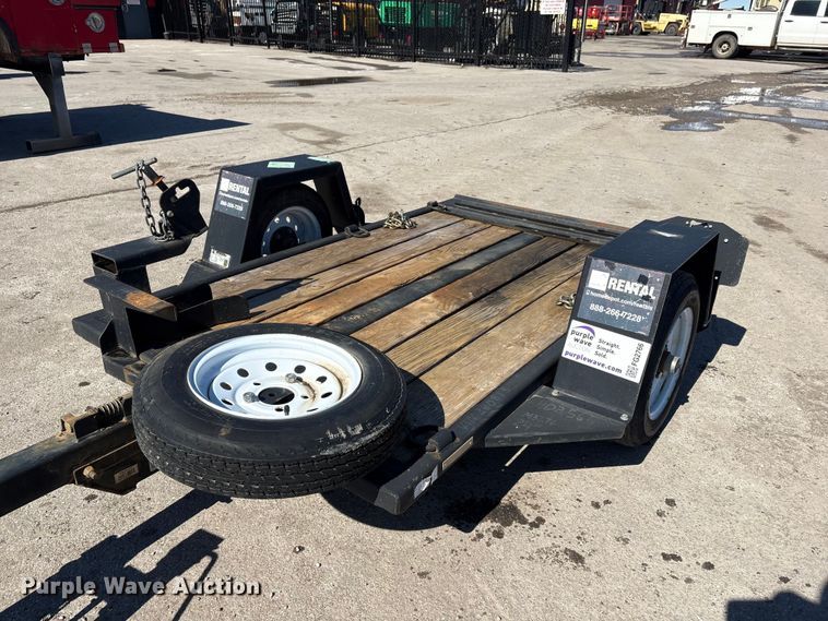 image for item FG2766 2019 Barreto Mfg. tilt deck utility trailer