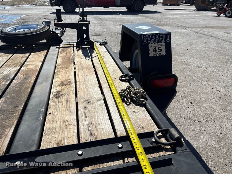 image for item FG2766 2019 Barreto Mfg. tilt deck utility trailer