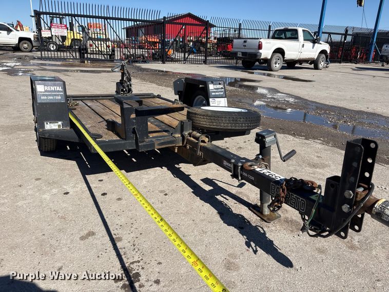 image for item FG2766 2019 Barreto Mfg. tilt deck utility trailer