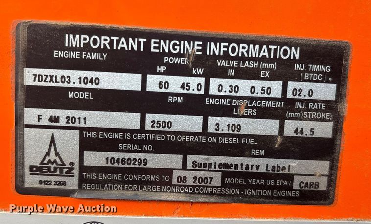 image for item FI0141 2007 Hamm 3205 P single drum vibratory roller