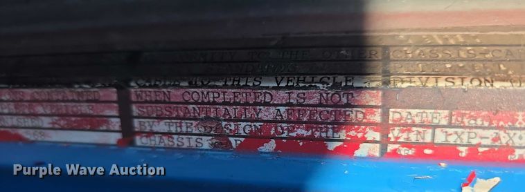 image for item FI0897 1996 Peterbilt 357 dump truck