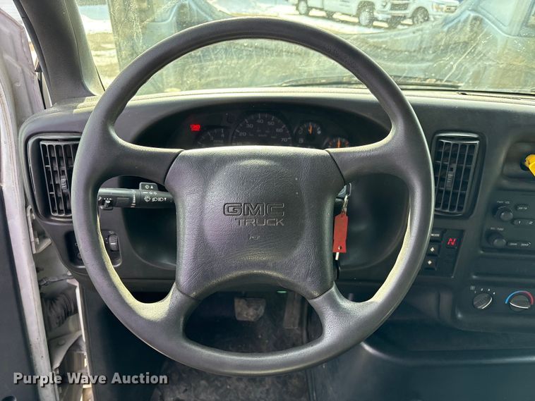 image for item FK1172 2006 GMC C7500 Crew Cab infrared asphalt heater truck