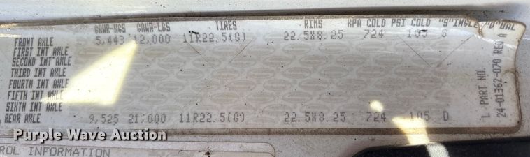 image for item FK1177 2008 Sterling oil distributor truck