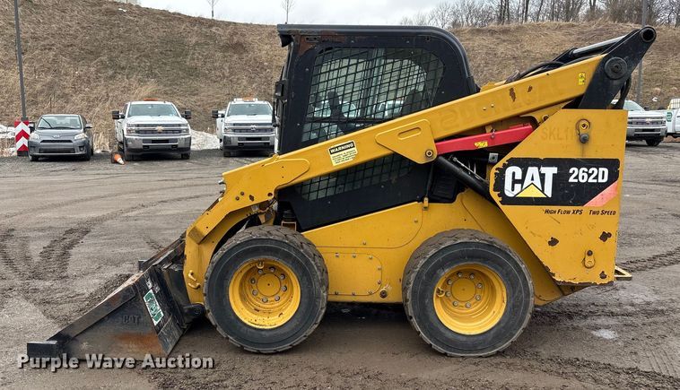 image for item FK1180 2018 Caterpillar 262D skid steer loader